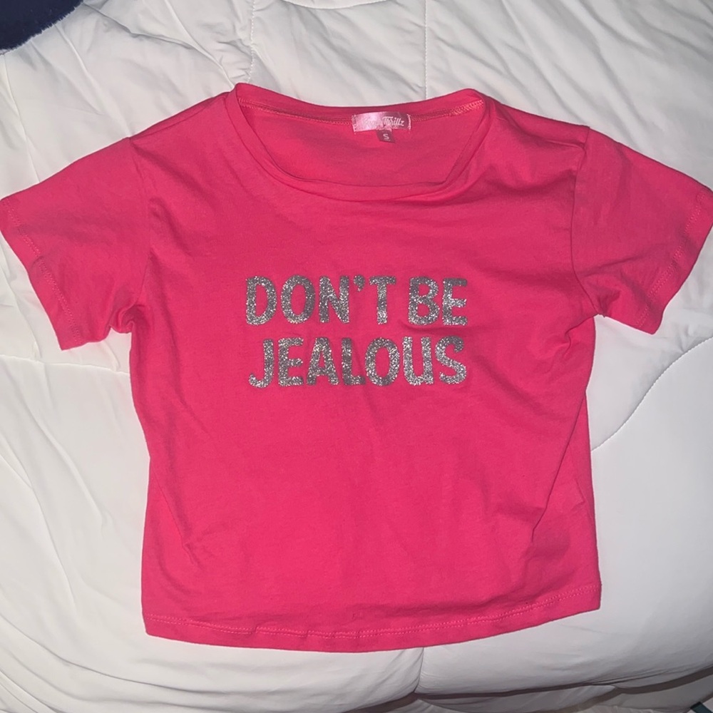 “Don’t be Jealous” crop top